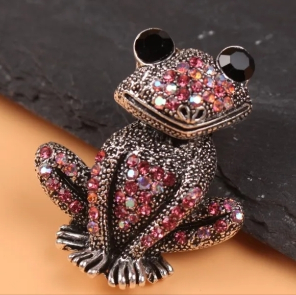 Toad Brooch - Picture 3 of 4